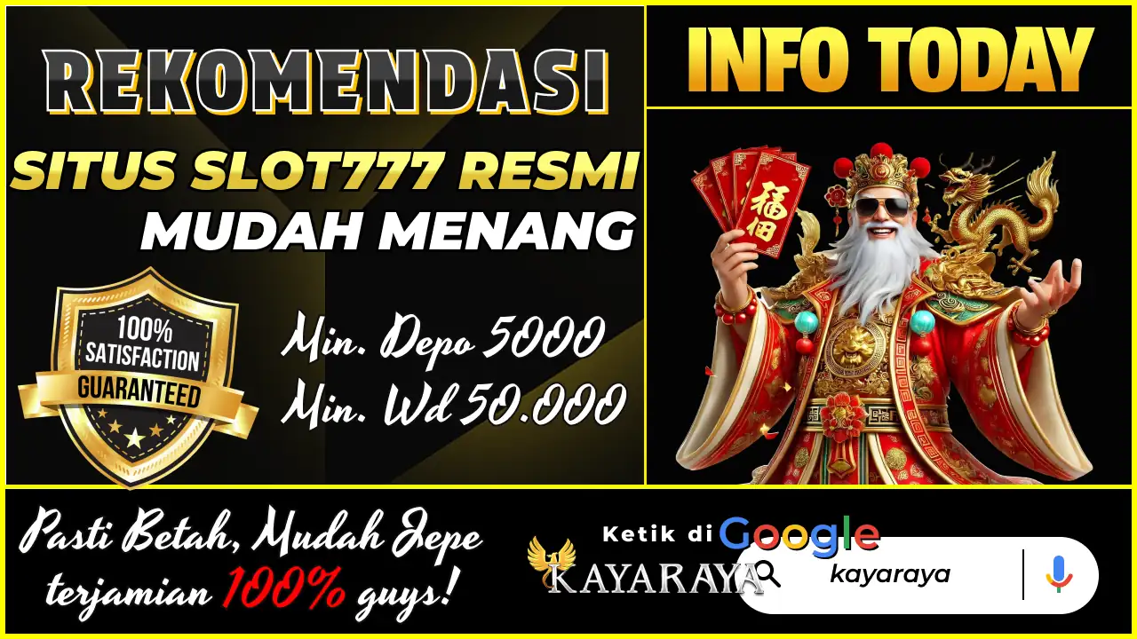 Cari Situs Slot777 Bersertifikat Resmi? Cek di Sini!