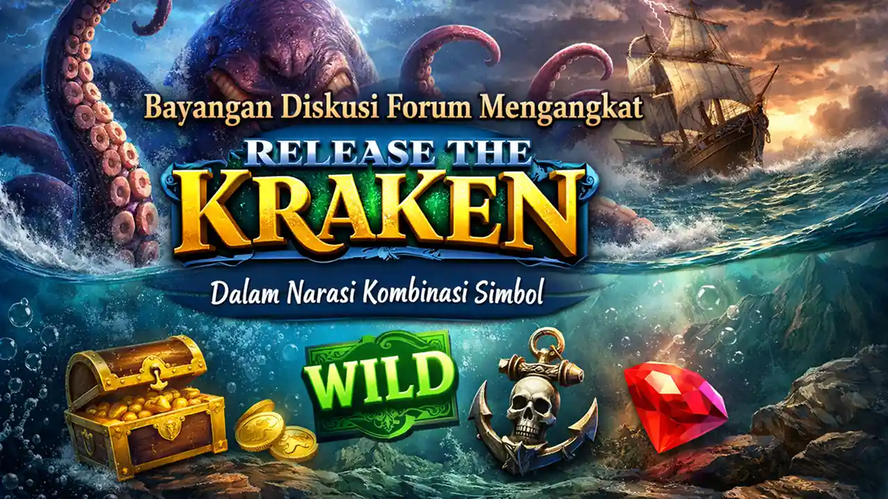 Bayangan Diskusi Forum Mengangkat Release The Kraken Dalam Narasi Kombinasi Simbol