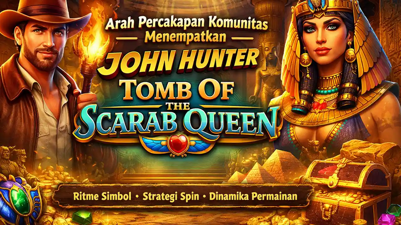 Arah Percakapan Komunitas Menempatkan John Hunter Tomb Of The Scarab Queen