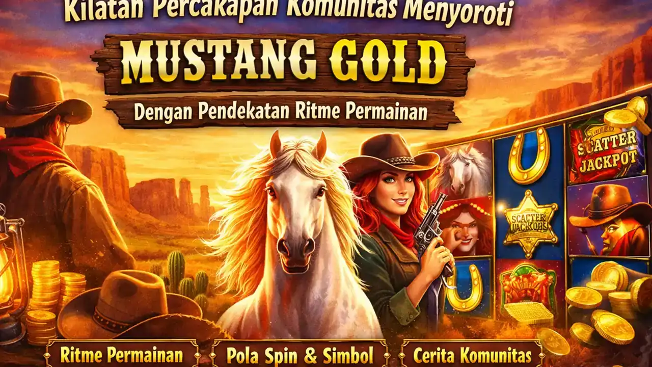Kilatan Percakapan Komunitas Menyoroti Mustang Gold Dengan Pendekatan Ritme Permainan