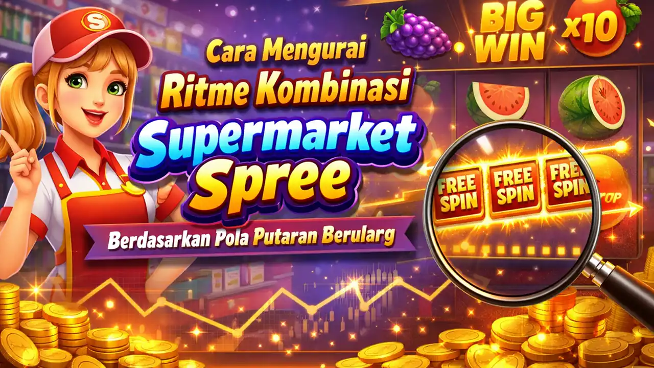 Cara Mengurai Ritme Kombinasi Supermarket Spree Berdasarkan Pola Putaran Berulang